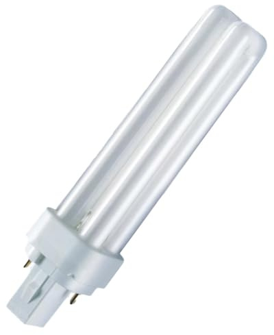 NCC-Licht Kompaktleuchtstofflampe CFL 13W/840 G24d-1 2P 870lm neutralweiß 4000K