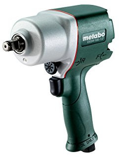 metabo Druckluft-Schlagschrauber DSSW 930-1/2 - 650 Nm Drehmoment, 980 Nm Lösemoment, 1/2 Vierkantaufnahme - Ergonomisch, kompakt & leistungsstark für KFZ-Werkstatt, Montagearbeiten und Reparaturen