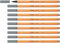 STABILO - Fineliner - point 88-10er Pack - mittelgrau