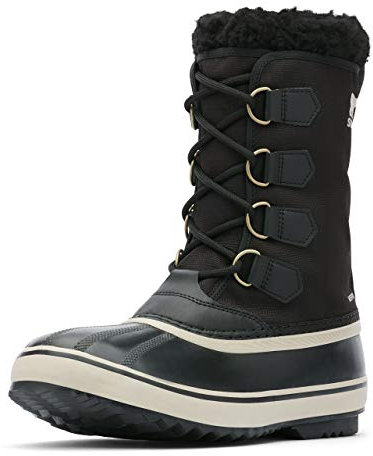 Sorel 1964 PAC NYLON WATERPROOF Schneestiefel für Herren, Schwarz (Black x Ancient Fossil), 40 EU