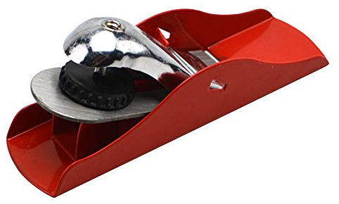 TOOLSTAR Blockhobel, 160 mm Holzhobel, Mini-Blockhobel, Glättungshobel, Falzhobel für Tischler Holzbearbeitung, DIY-Handwerkzeug