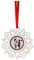Rosenthal Schmuckstern, Weihnachtsstern, Porzellan, Hängend, Schneeflocke