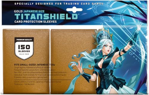 TitanShield små japanska kortärmar, (150 ärmar) - passar Yu-Gi-Oh