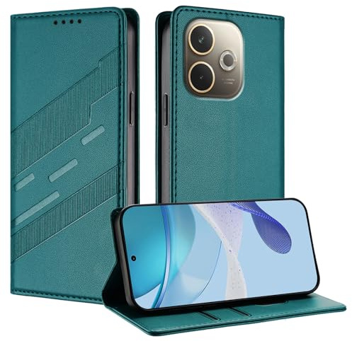TAUYN Cover Custodia Folio in Pelle per OPPO A5 Pro 5G/4G
