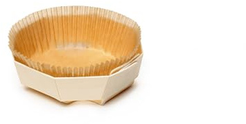 FaisTonGateau - Lot de 10 pani-moule panibois Octopuce de cuisson en bois - Moule de cuisson bois avec sa caissette plissée papier