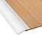 Culinavog Bodenübergangsstreifen Höhenausgleich, Selbstklebender Laminat Bodenabdeckungsstreifen, PVC Übergangsprofil 2m Kantenverkleidung Für Türschwelle/Holzböden/Laminat/Fliesen