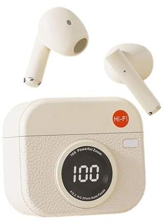 amangul Auricular Inalámbrico con Cancelación De Ruido Intrauditivo Compatible Sonido Envolvente Cancelación De Ruido