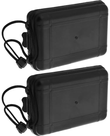 MAGICLULU 2pcs Heavy Duty Portable Arrowhead Organizer Box Impact Resistant Storage Case for Archery Broadheads Compact Plastic Arrowheads Holder for Compound Bow Outdoor Use