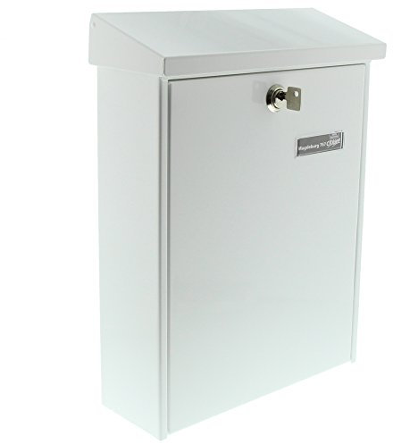 Burg-Wächter magdeburg - Buzon Acero galvanizado Blanco