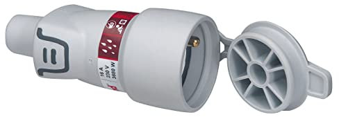 LEGRAND | Prolongateur Plexo 2P+T 16 A Franco Belge GSB, Avec Volet De Protection, Sortie Du Câble Par L'Arrière, Étanche IP44