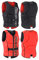 Camaro Comp Slasher Neopren Prallschutz Oberteil Wakeboard Kite Wasserski Black/orange Gr. 6XL