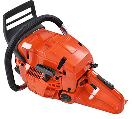 Kettensägen Antriebskopf, Zweitakt Einzylinder Benzin Kettensägenkopf mit 2 Takten 3, 4 Kw, 9000 U/Min 65, 1 CC Antriebskopf Benzin Kettensäge für Gartenrasen