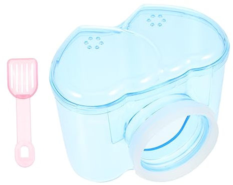 HANABASS Hamsterbadewanne Haustier-duschraum - Rutschboden Stabile Konstruktion Haustierbedarf