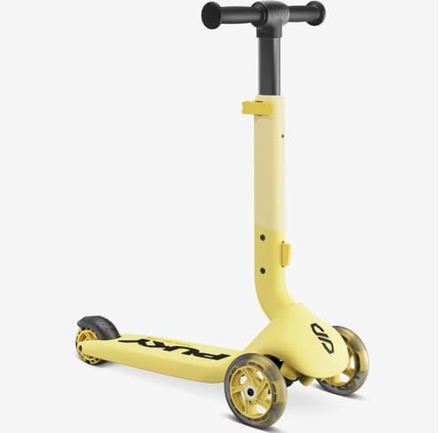 PUKY Push | Roller für Kinder ab 2 Jahre | Höhenverstellbarer Lenker | Klappbar & Kompakt | Extra breite Reifen für mehr Sicherheit | Leuchtende Räder | Ideal für Abenteurer & Outdoor