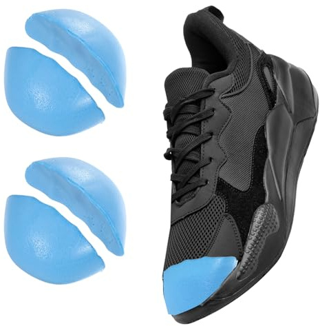 Lot de 2 paires d'inserts de remplissage de chaussures pour chaussures amples pour rendre les chaussures plus petites, rembourrage d'orteils pour ajuster les chaussures, empêche le talon de glisser