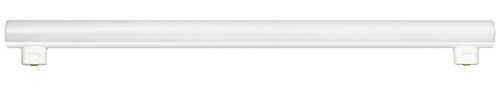 Sunlite LN/LED/8 W/27 K 2700 K S14S Base LED de intensidad regulable 60 W equivalente linstra luz bombilla, luz blanca cálida