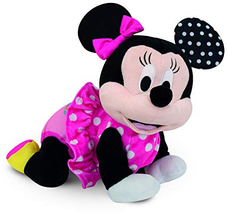 Clementoni-55269 - Baby Minnie Gateos - gateador bebé de Disney a partir de 6 meses