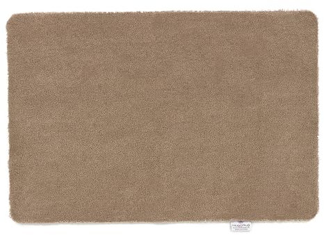 HUG RUG Washable Dirt Trapper Door Mat Kitchen Hallway Doorway, Made in the UK, Sense Stone 50X75