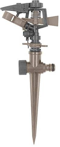 Jardibric - Arroseur à Grande Portée (10m à 14m) avec Réglage d'angle (30° à 360°) - 450 L/h - Arrosage Précis et Polyvalent pour Jardin ou Espace Vert