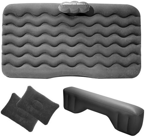 Csafyrt 6PCS/Set aufblasbares Autobett 53x27 verdickte Autoren Matratze Rücksitzbett tragbare Luftmatratze Campingluft Schlafen für universelle SUV