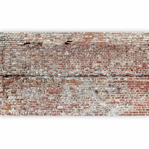 murando - Fototapete XXL Ziegeloptik 500x280 cm - Foto Tapete Schlafzimmer Wohnzimmer Moderne Vliestapete XXL Wandtapete Motivtapeten Bildtapete 3d Effekt Wand Dekoration - Ziegel Mauer f-A-0461-a-a
