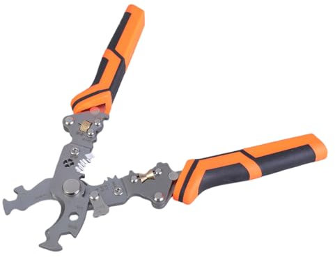 20,3 cm Abisolierzange, professionelle Elektrikerzange, Kabelabisolierzange zum Schneiden von Abisolierzange, Crimpwerkzeug