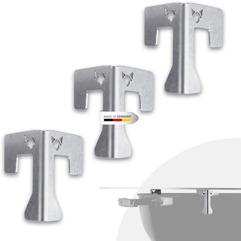 FENNEK Juego de 3 espaciadores universales para placas de fuego, para barril de fuego, brasero y parrilla esférica, distancia perfecta a la fuente de calor, fabricado en Alemania