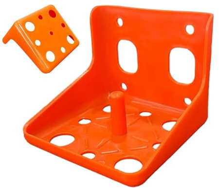 Deer Salt Lick Block Holder Mineral Feeder Stand | Livestock Mineral Block Holder for Deer Cow Goat Sheep Licking Eating