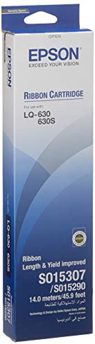 Epson C13S015307 passend für LQ630 Farbband aus Nylon schwarz 2Mio Zeichen