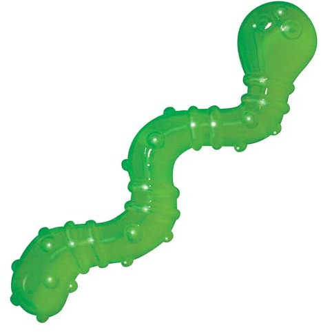 Catstages Orkakat Wiggle Worm - Katzenspielzeug mit Katzenminze - zum Kauen & für die Zahnpflege