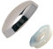 Plastic Chrome Dome Screw Cover CAPS - PRE Packed CAPS & WASHERS - SNAP Cap - (50)