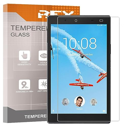 REY Pellicola salvaschermo per Lenovo Tab 4 8 - TB-8504F/TB-8504X, Pellicole salvaschermo Vetro temperato, di qualità Premium Tablet
