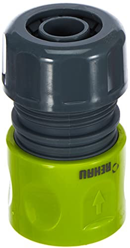 Rehau Allround Profi Schnellschlauchstück 19 mm (3/4 Zoll) ; Profi Anschlussarmatur ; Kunststoff ; Stecksystem ; Gartenzubehör