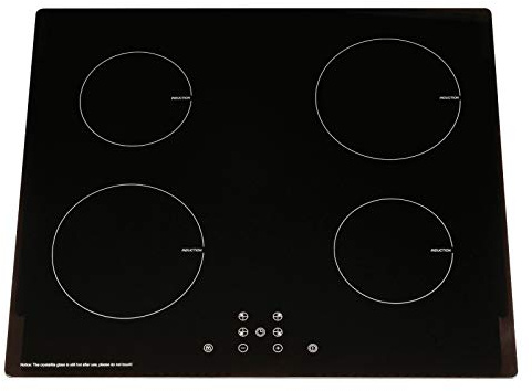 AMZINDH61BL 60cm ECO 13 Amp Plug In 4 Zone Touch Control Induction Hob In Black