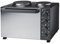 Cooks Professional Mini Portable Oven with Hobs | Energy Efficient Electric Countertop Cooker with Two Hobs & Wire Rack Baking Tray | Kitchen Grill Ovens | 34L Capacity | Black Contemporary