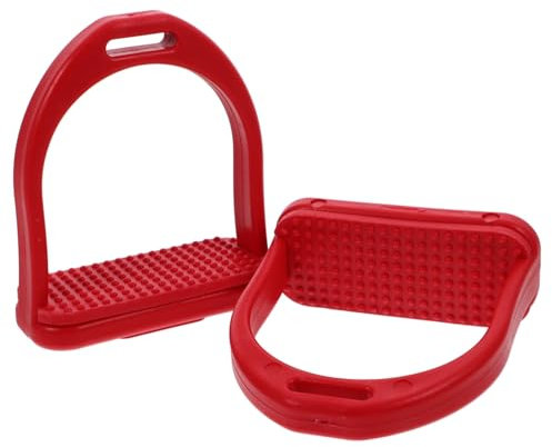 Toyvian Englischer Steigbügel Aus Pom Für Reitsport Sicherheitssteigbügel Für Pferde Hochfeste Sattelteile Mit Ergonomischem Design Installieren