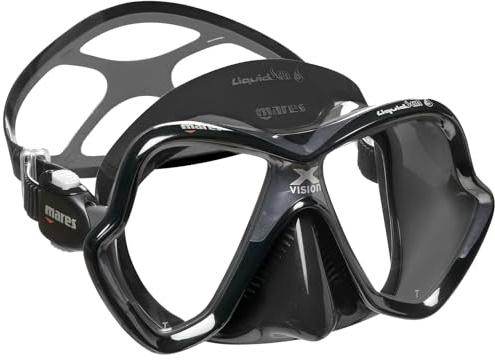 Mares Mask X-Vision Ultra LS Diving Googles - Grey/Black/Grey Black, Size BX CLGRKGRK