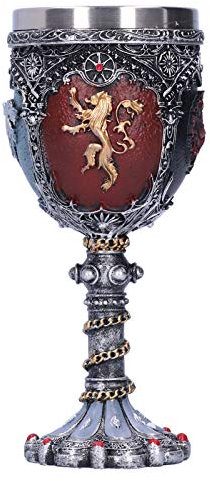 Luqeeg Gobelet à Vin Médiéval Flame Dragon - Calice à Vin Fantastique - Gobelet à Boire en Acier Inoxydable de 11 Oz - Gobelet à Vin Gothique pour Fantaisie Halloween Bar