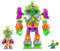 SUPERTHINGS Mega-K Superbot – Articulated Villain Robot with Combat Accessories, 1 Exclusive Kazoom Kid and 1 Exclusive SuperThing