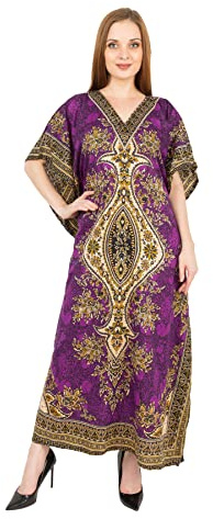 Shah Crafts. Women Kaftan Dress Kimono Caftan Ladies Long Gown Beach Cover up Night Maxi Tunic Dresses Plus Size
