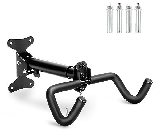 Trintion Fahrrad Wandhalterung Fahrradhalter Fahrrad-HäNgewand Fahrrad MontagestäNder -Winkel Und Wandabstand Einstellbar for Fahrradwandhalterungen FüR Garagen Und HäUser
