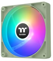 Thermaltake CT120 Reverse ARGB Sync 2 Fan Pack | 120mm PC Fans | Compatible with Desktop | Matcha Green