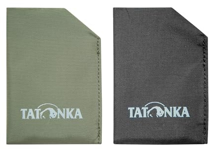 Tatonka Sleeve RFID B Set (2 pièces) – Étui pour Cartes de crédit avec Blocage RFID certifié TÜV, Coloris Assortis, 9 x 6,5 cm, Porte-Cartes avec bloqueur RFID