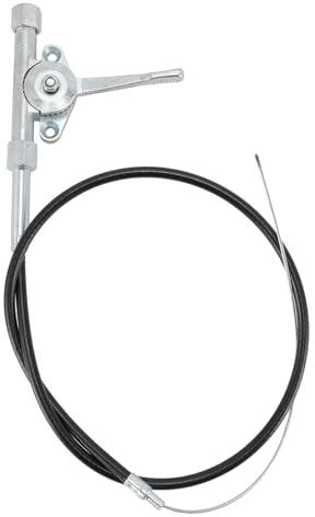 Yuezhongoo Throttle Cable,Compactor Throttle Switch Pull Cable,Replacement of The Compactor Throttle Cable Assembly for 56035-046 Control Switch Pull The Garden Modified Manipulator,Black