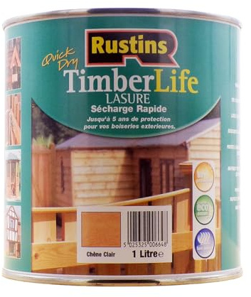 Timberlife - Vernice colorata per esterni e interni, 12 m², 1 litro
