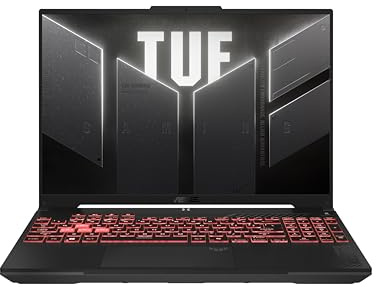 ASUS TUF Gaming A16 (2026) con NVIDIA GeForce RTX 4050, processore AMD Ryzen™ 7 170, display 16 IPS a 144Hz, 16GB di RAM, 512GB di SSD, WIN11 Home, Layout ITA, Grigio.