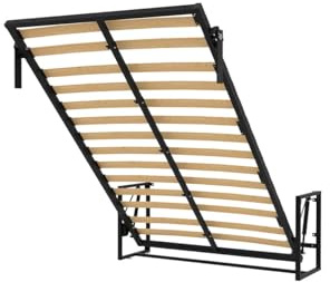 WallBedKing Morphy Classic väggsäng – Komplett modulärt multisystem (SizeFlex™ + TypeFlex™), platsbesparande fällsäng (120x200 cm, vertikal)