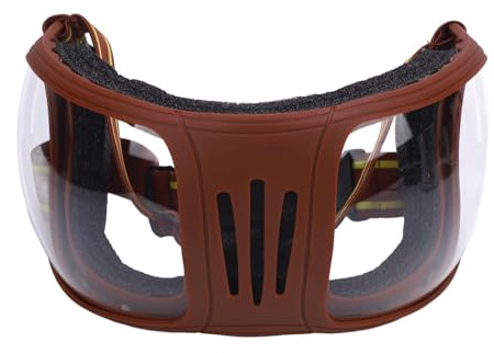Elprico Lunettes de Sport pour Chevaux à Lentille UV400, Rembourrage Doux, Coupe-vent, Sangles Réglables pour une Conduite Confortable et Sûre