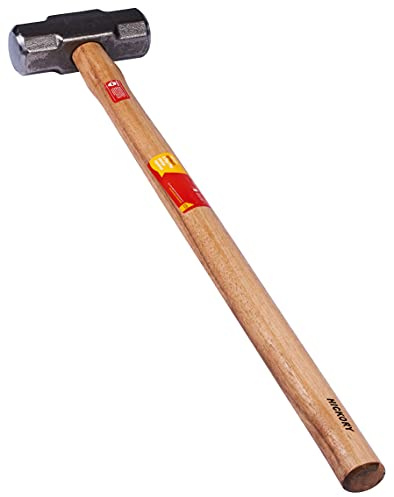 Amtech – Sledge Hammer Drop-Forged Steel, Heat Treated Head for Demolition, Ground Work and Fence Post Tasks (3.2kg (7lb))