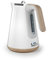 Morphy Richards Jug Kettle Aspect 100005 White Kettle With Wooden Handle white